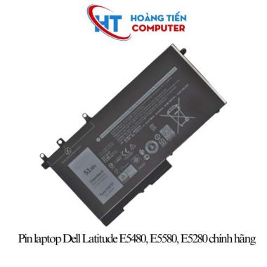Pin laptop Dell Latitude E5480, E5580, E5280 Chính Hãng