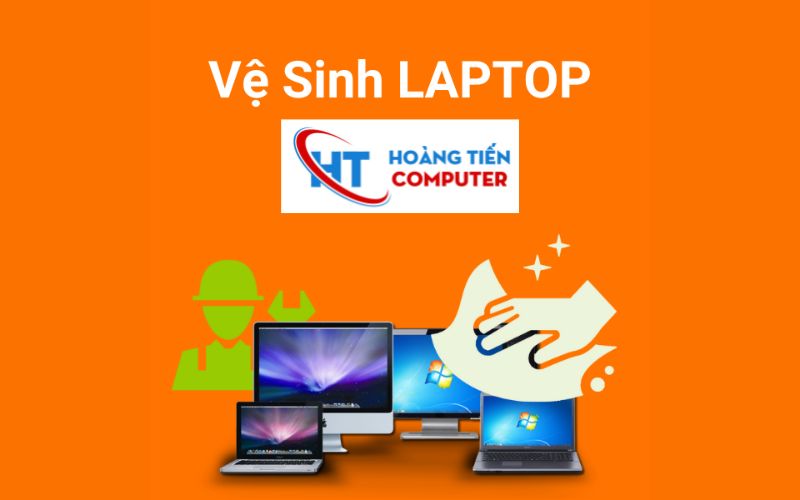 Vệ sinh laptop lấy liền