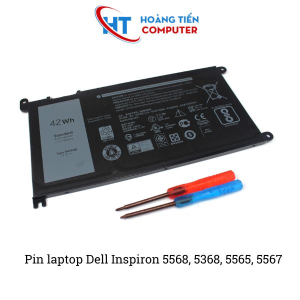 Th&ocirc;ng số kỹ thuật pin laptop Dell Inspiron 5568, 5368, 5565, 5567