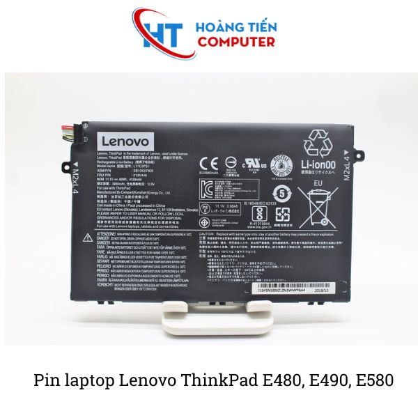 Th&ocirc;ng số kỹ thuật pin laptop Lenovo ThinkPad E480, E490, E580