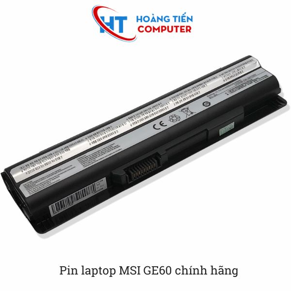 Th&ocirc;ng số kỹ thuật pin laptop MSI GE60